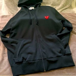 Play - Comme des Garçons zip up Hoodie